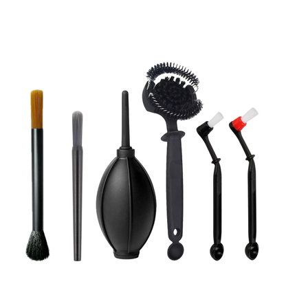 Espresso Cleaning Toolkit – 6pc Set for Grinders & Machines