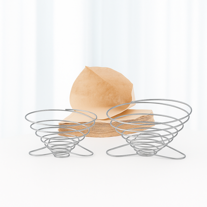 Lightweight Foldable FlatPack Spiral Dripper Set