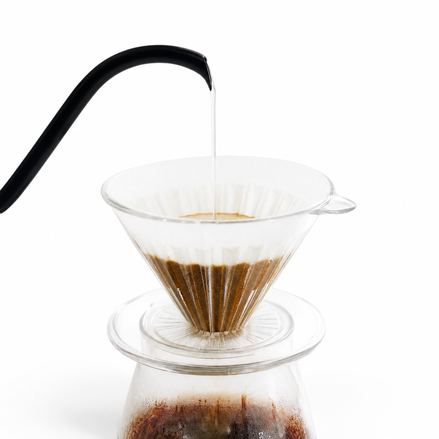 Timemore V60 Pour Over Filter Coffee Starter Kit Dripper with Filter Paper