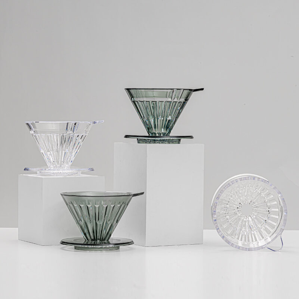 Timemore Crystal Eye Turbo V60 Tritan Plastic Dripper