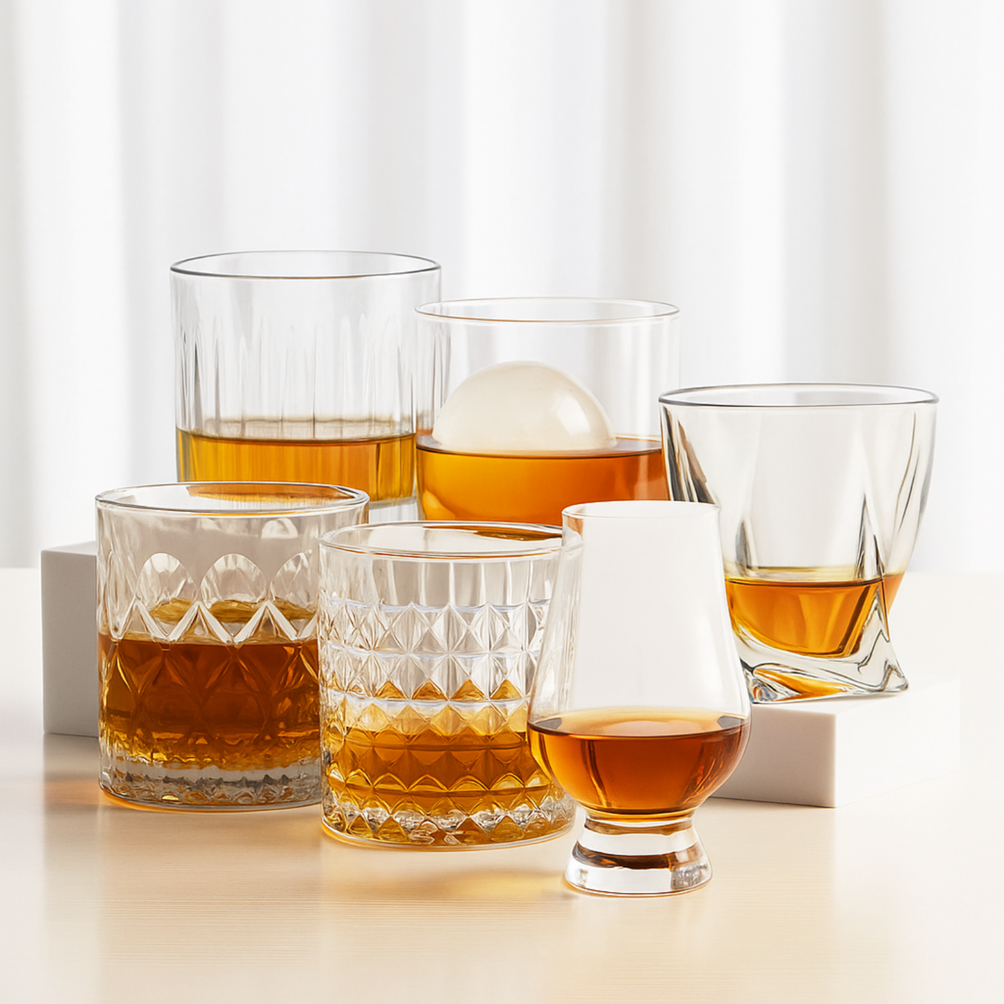 Heritage Artisan Barware Tumbler Glass Series