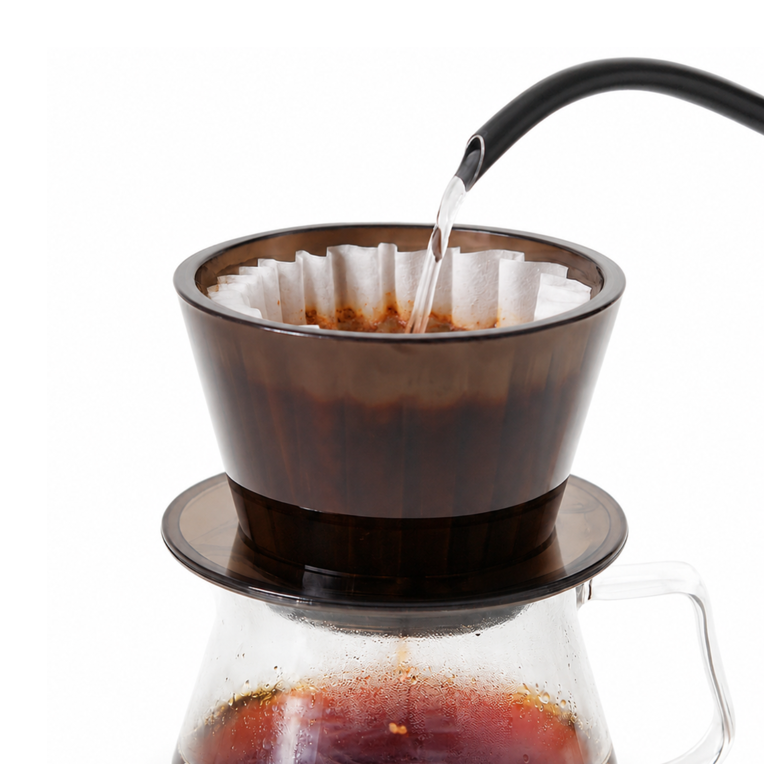 Timemore Crystal Eye B75 Flat Bed Wave Pour Over Dripper