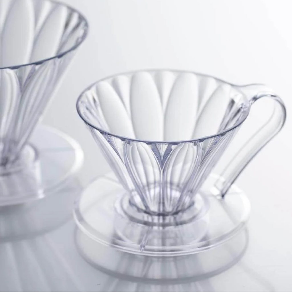 Cafec Tritan Flower Dripper and Carafe Pourover Brewing Set