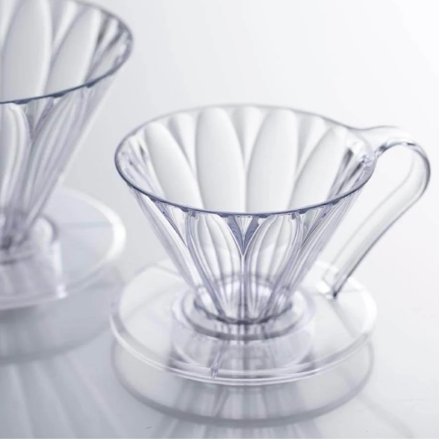 Cafec Tritan Flower Dripper and Carafe Pourover Brewing Set