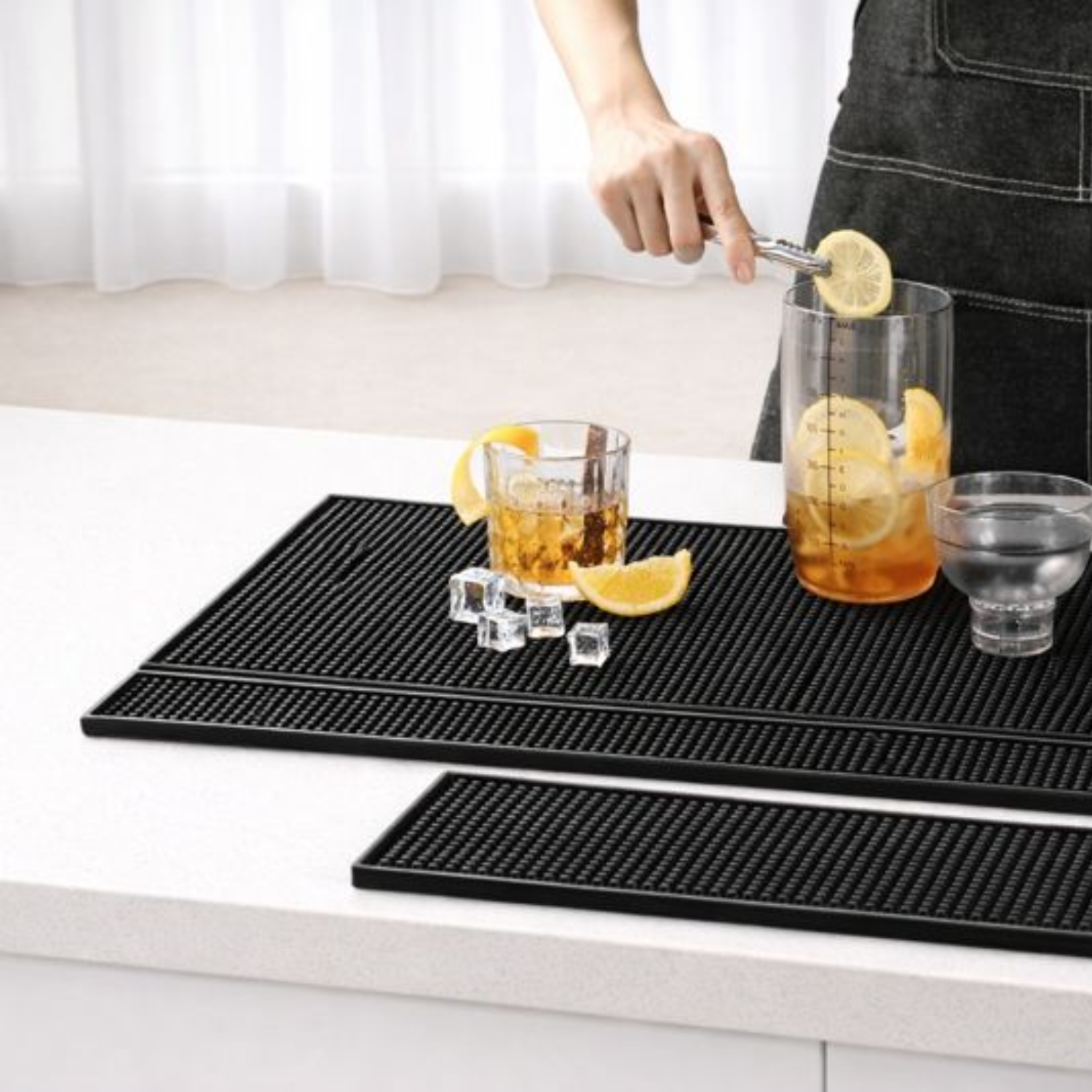 Coffee & Brew Bar Countertop Mat & Accessories