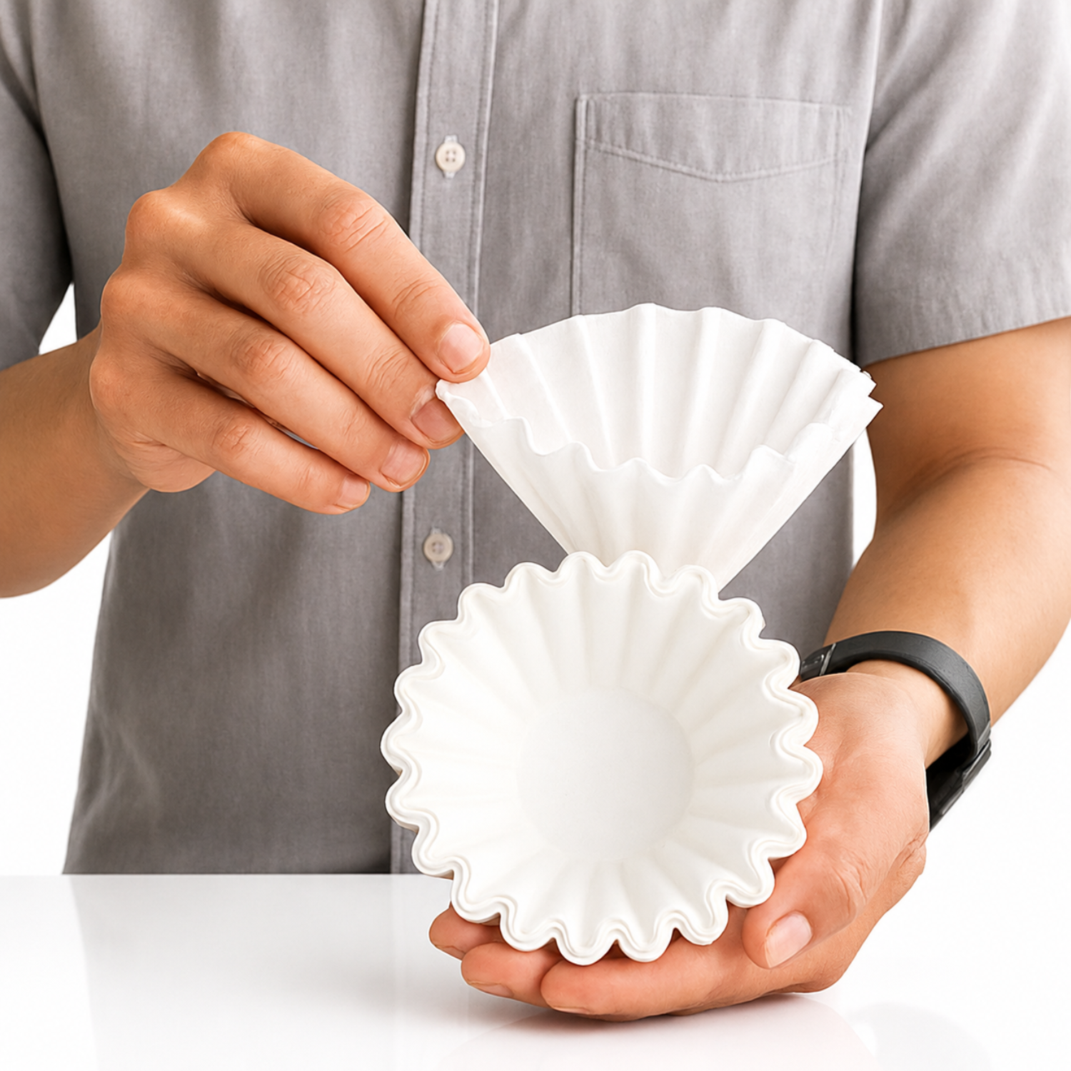 Timemore Flat Bed Wave Specialty Filter Paper