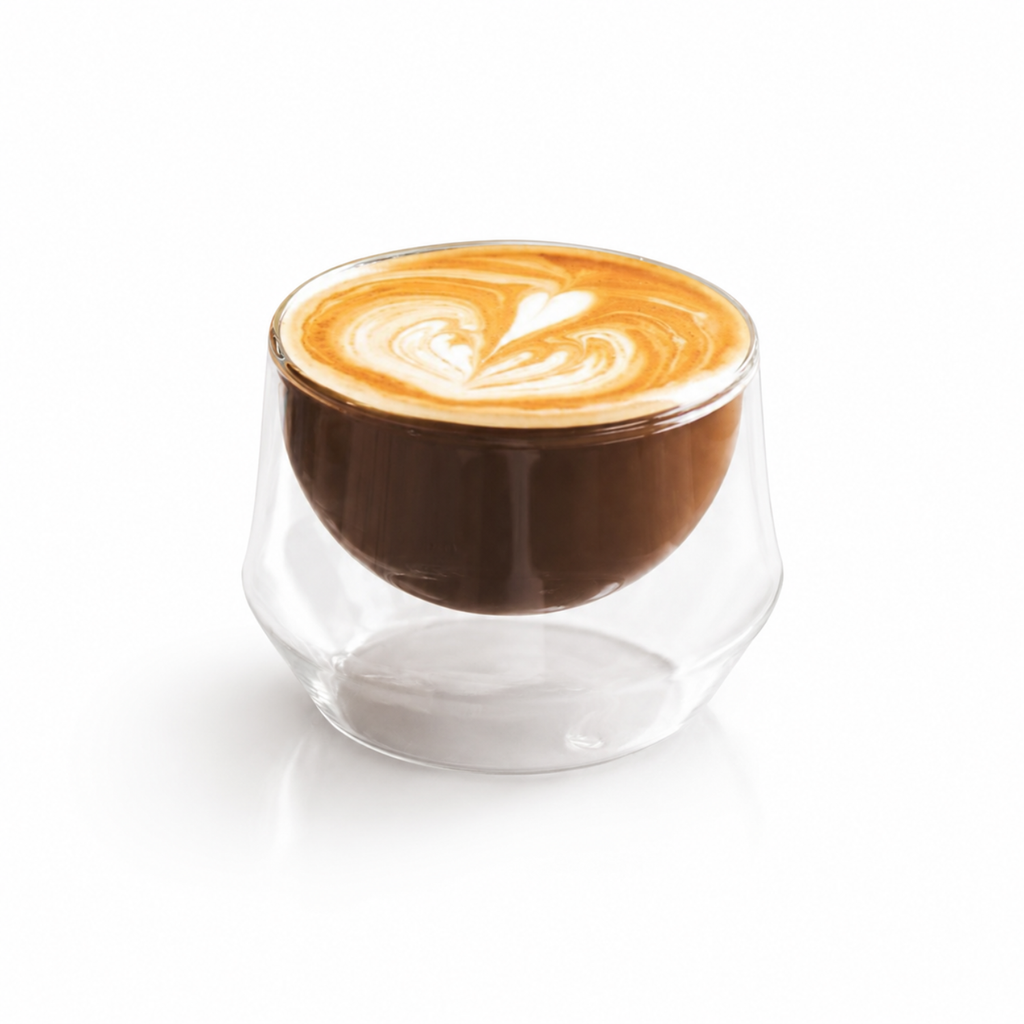 The Senses Collection Halo Double Wall Glass Latte Art Cups