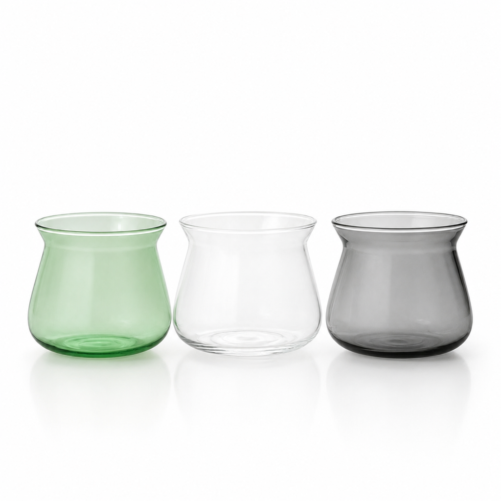 The Senses Collection Clarity And Flow Glassware Series - Sense Cup And Carafe For Specialty Coffee