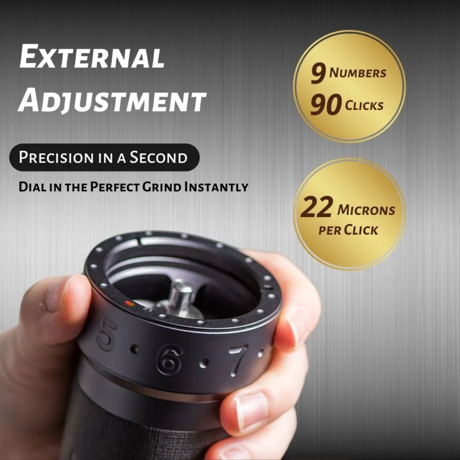 1Zpresso ZP6 S Competition Coffee Hand Grinder