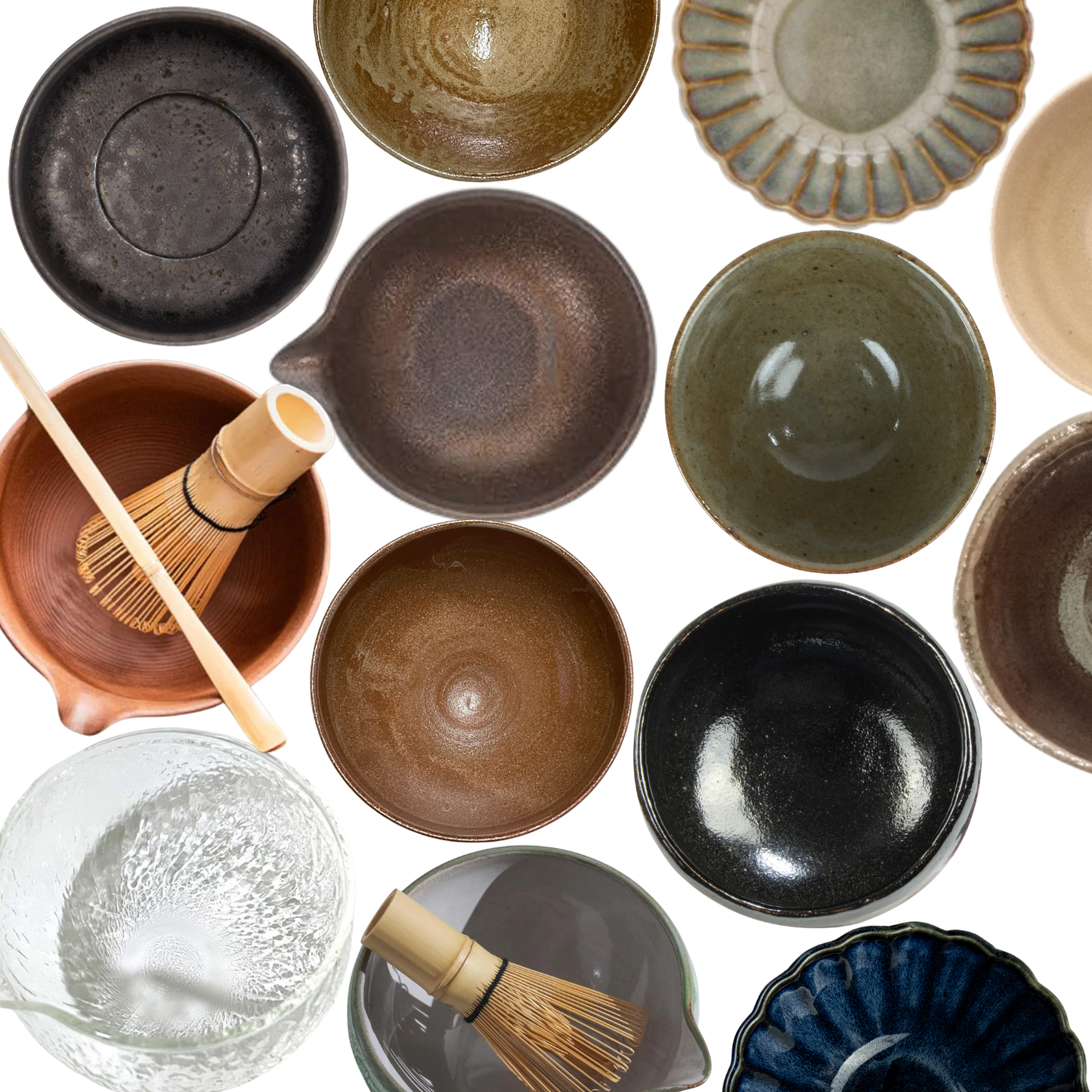 Handcrafted Clay Chawan – Ceremonial Grade Matcha Whisking Bowl