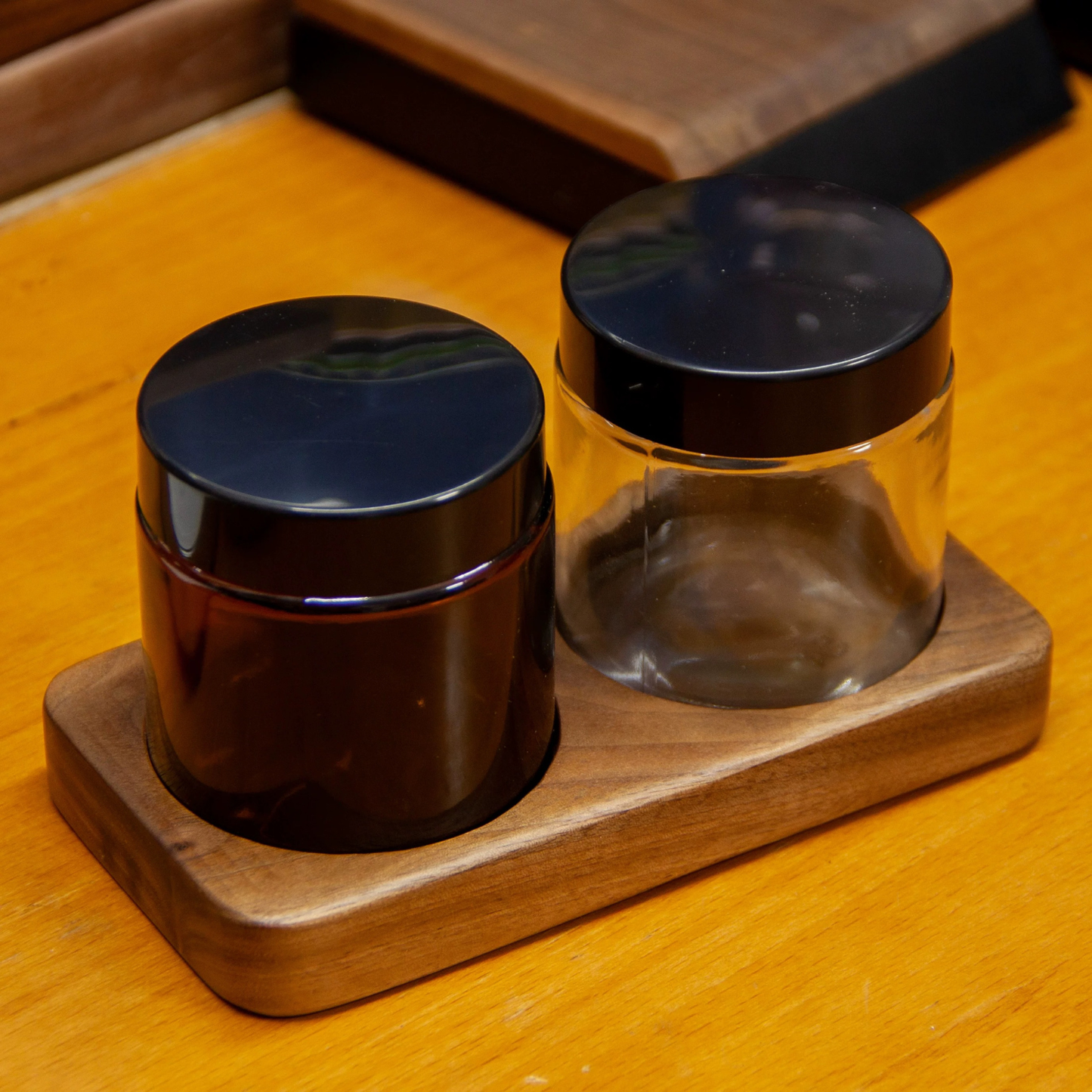 Glass Catch Jar – Compatible with Comandante Hand Grinders