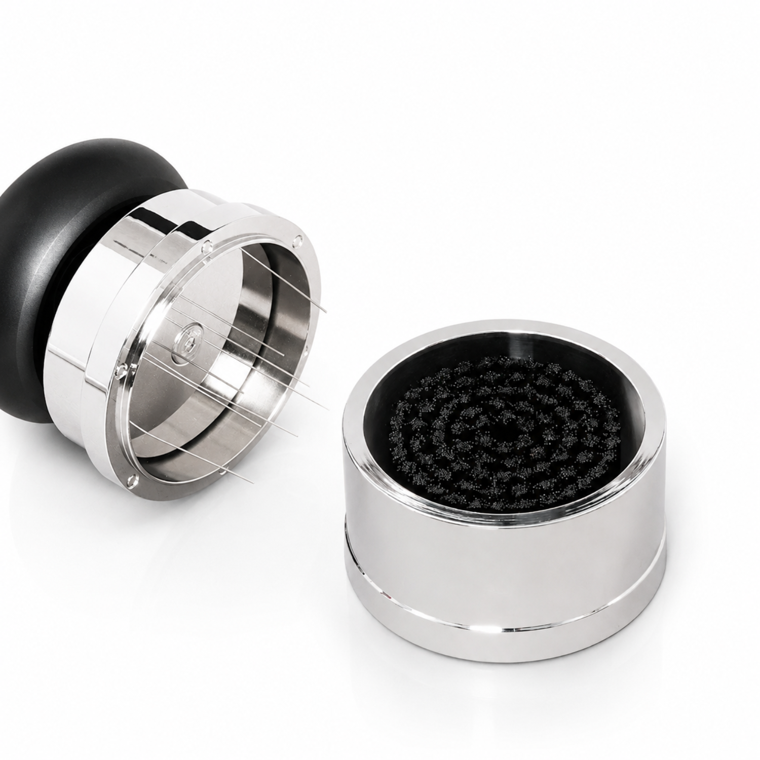 Timemore Pucks Espresso Prep Set - WDT Tool, Distributor and Calibrated Tamper for Puck Preparation