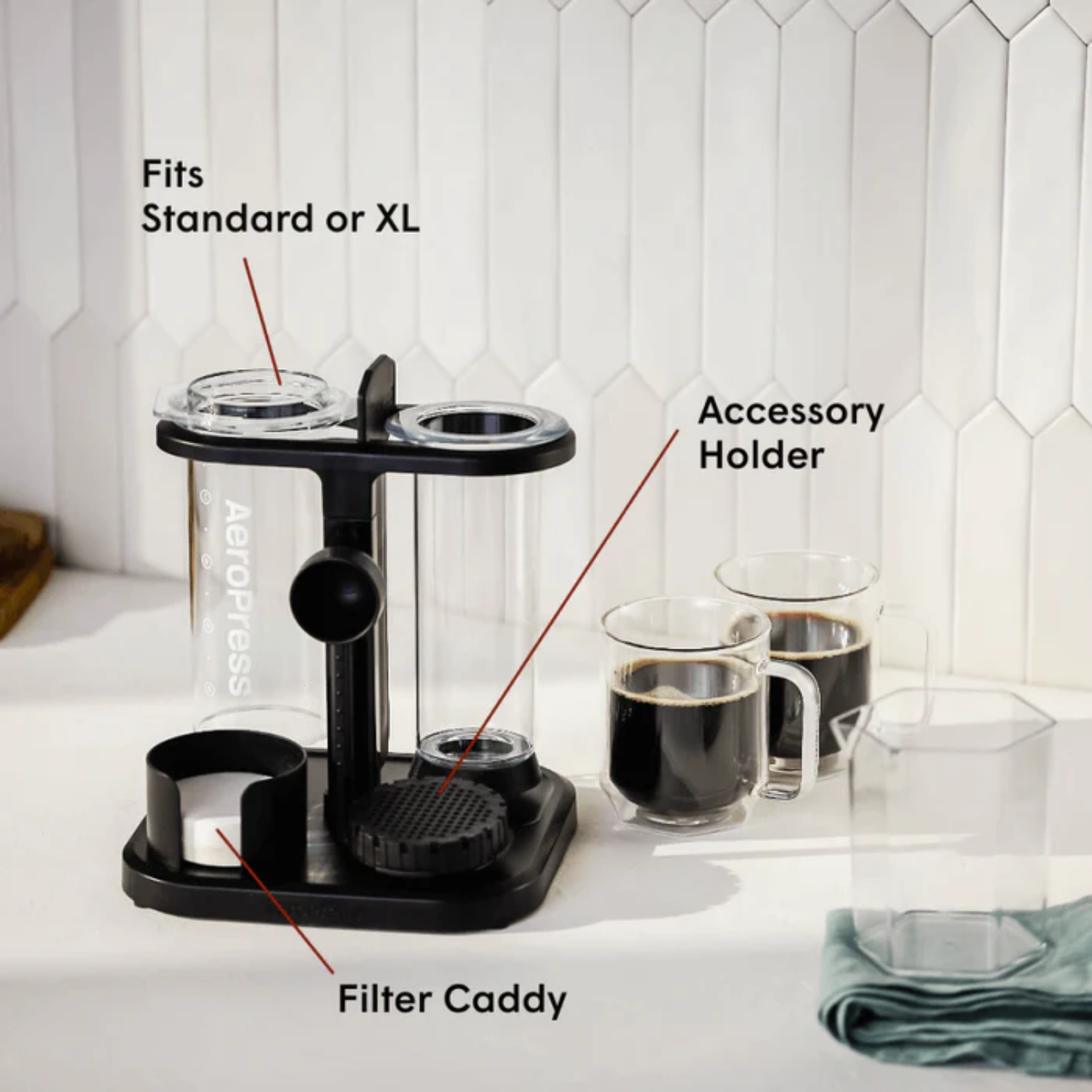 AeroPress Organiser Stand