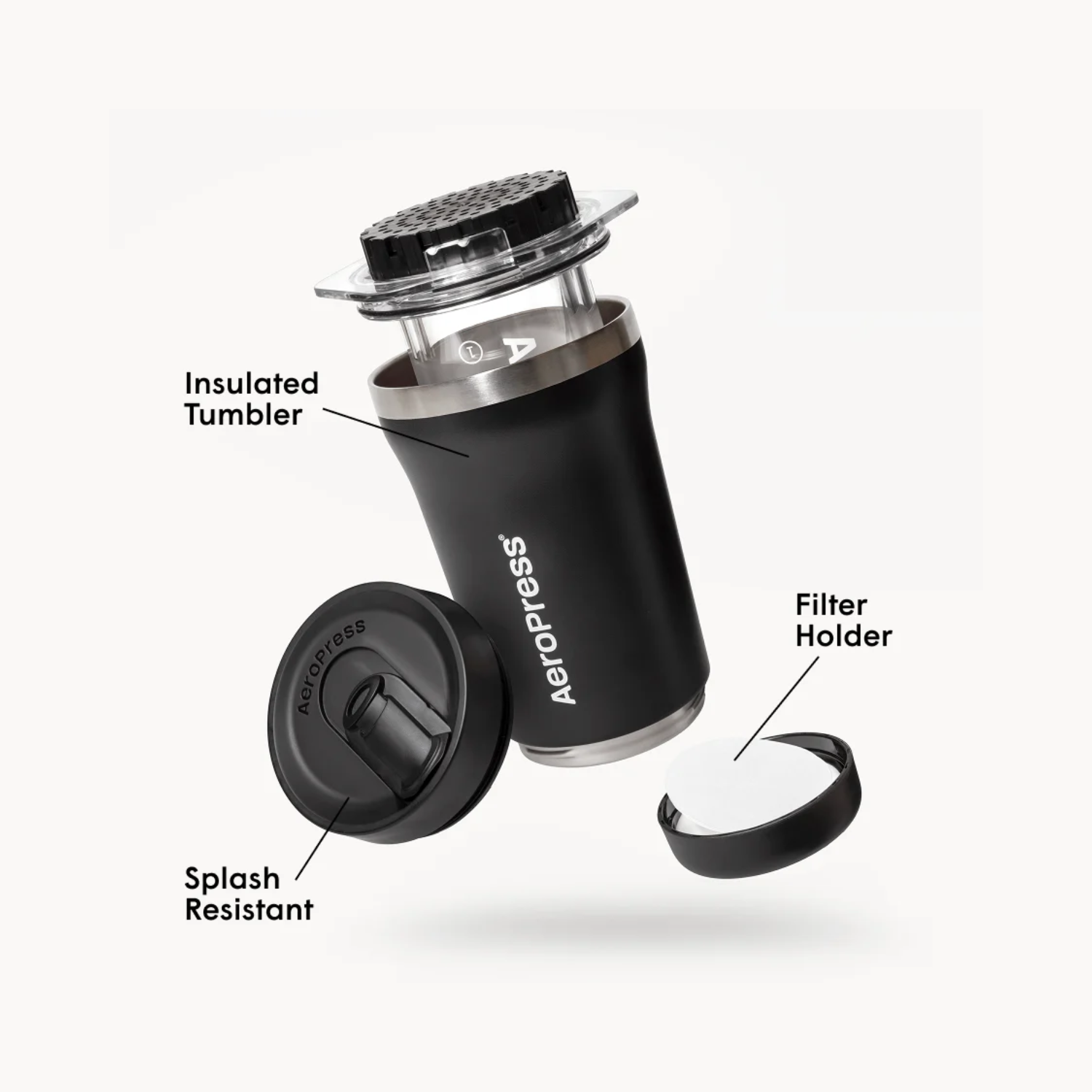 AeroPress Coffee Maker - Go Plus