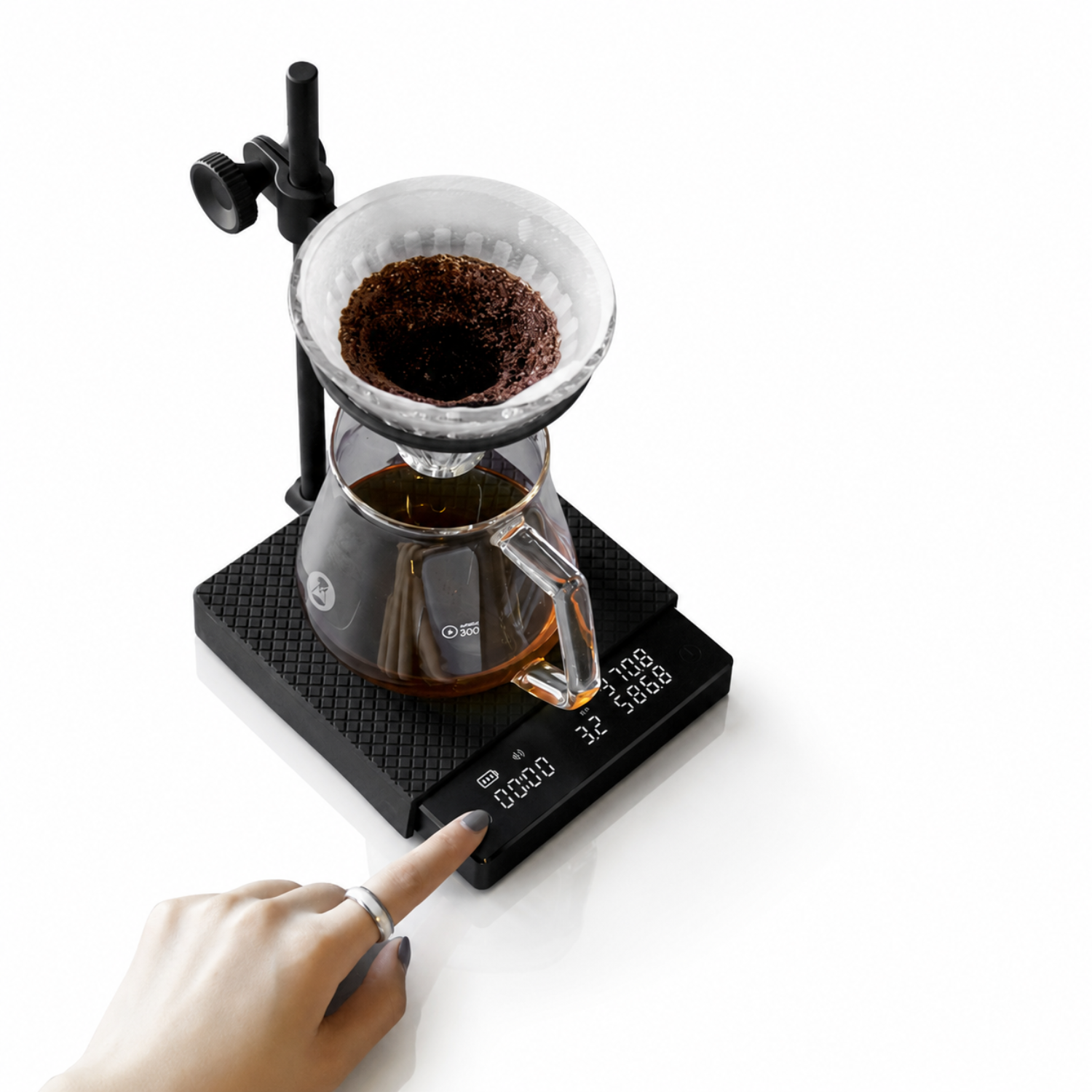 Timemore Black Mirror Duo Dual-Sensor Professional Coffee Brewing Scale