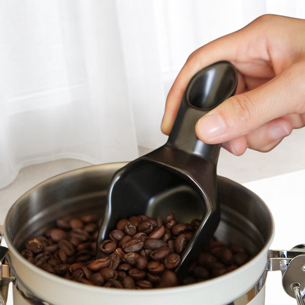 Ceramic Barista Dose and Pour Coffee Bean Scoop