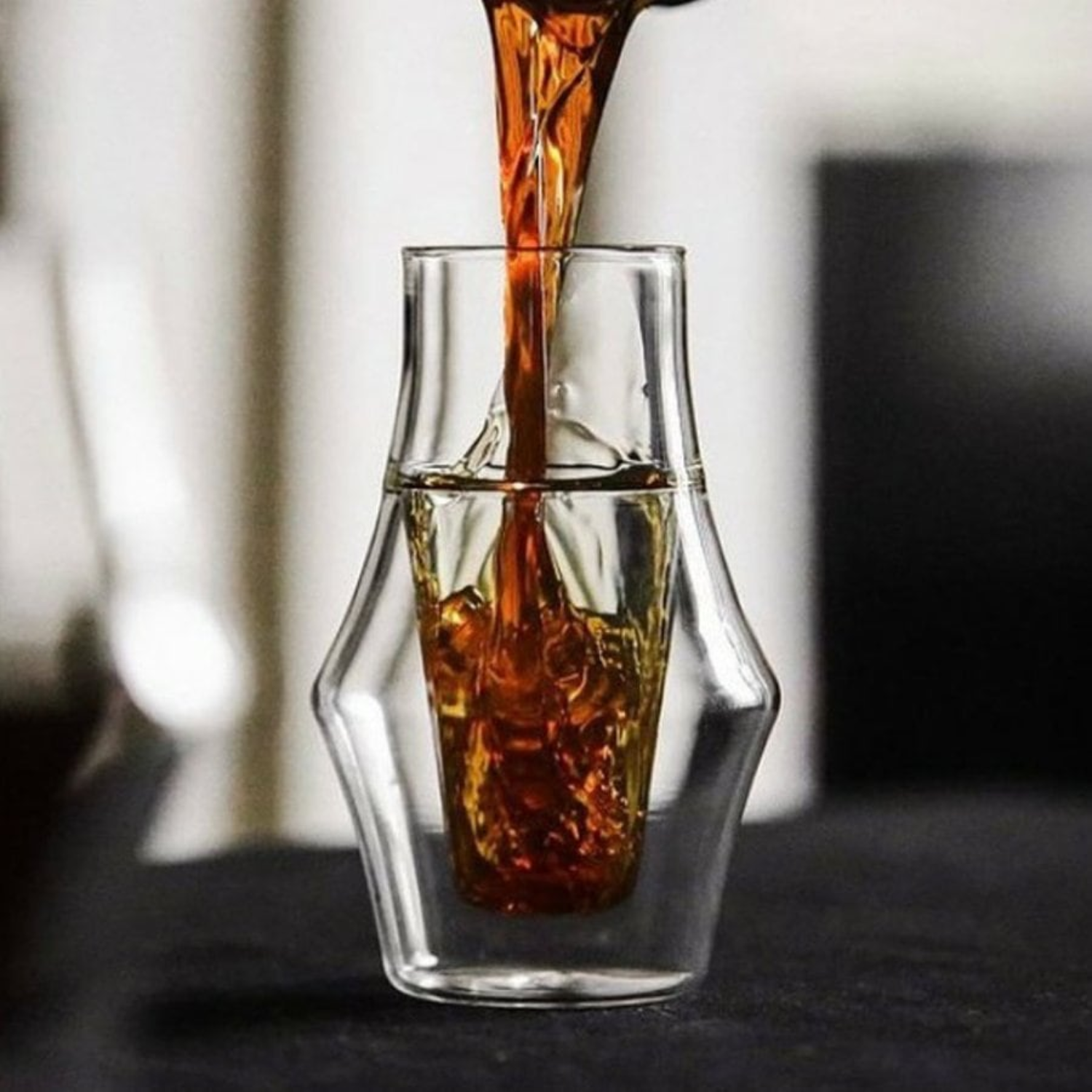 Kōan Glassware Series – Double Walled Sensory Cups & Carafe