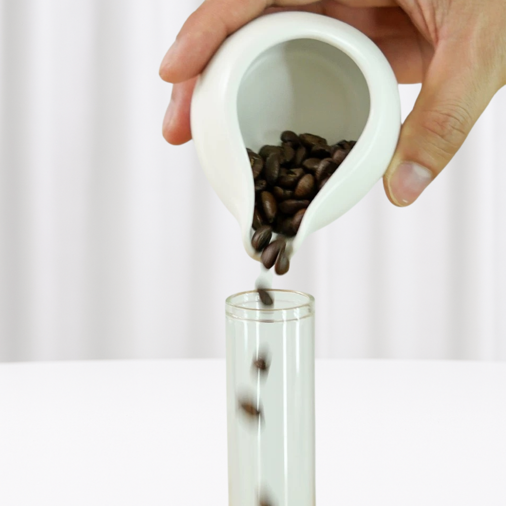 Ceramic Bean Dosing Tray Set