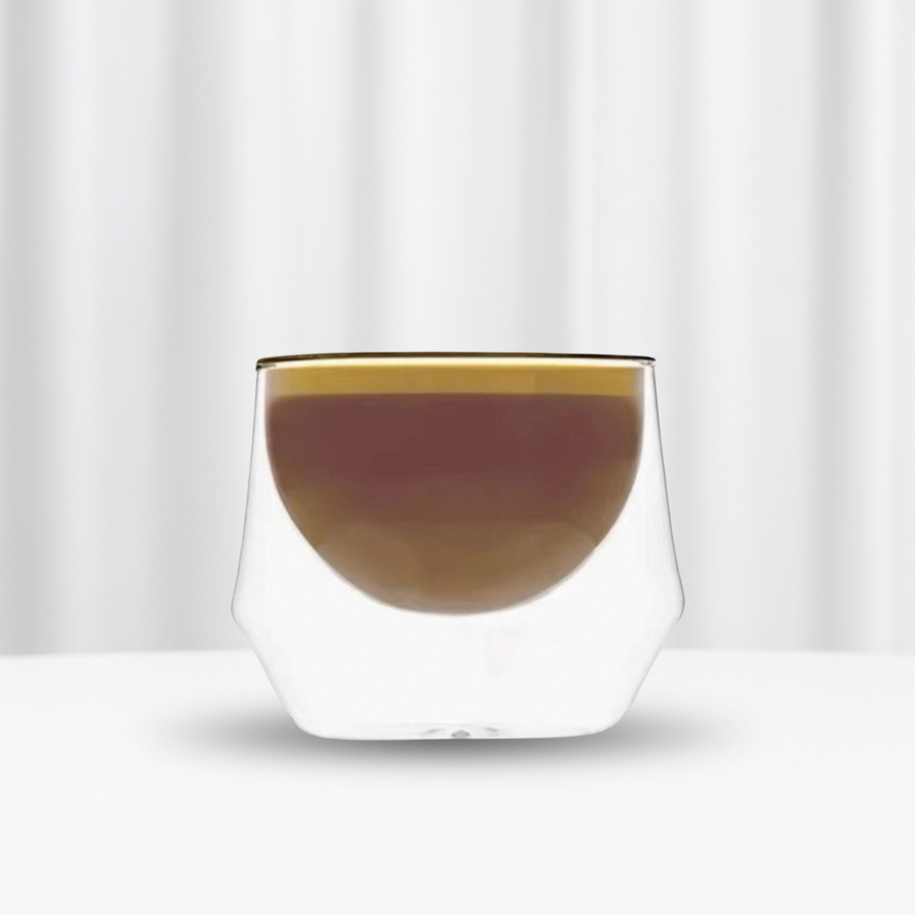 Halo Double Walled Borosilicate Coffee Cup