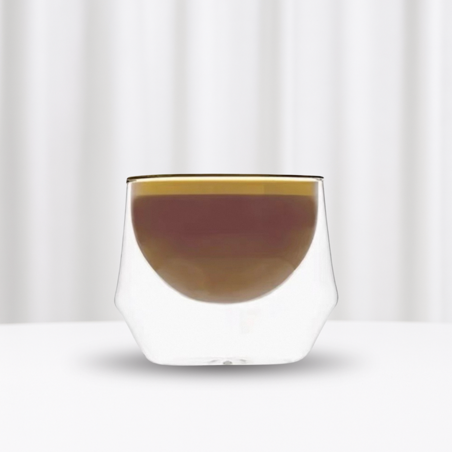 Halo Double Walled Borosilicate Coffee Cup
