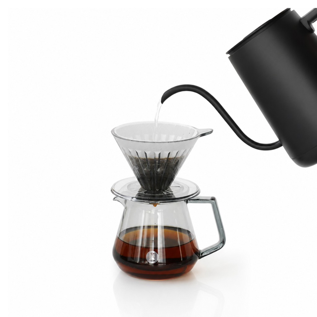 Timemore V60 Pour Over Filter Coffee Starter Kit Dripper with Filter Paper