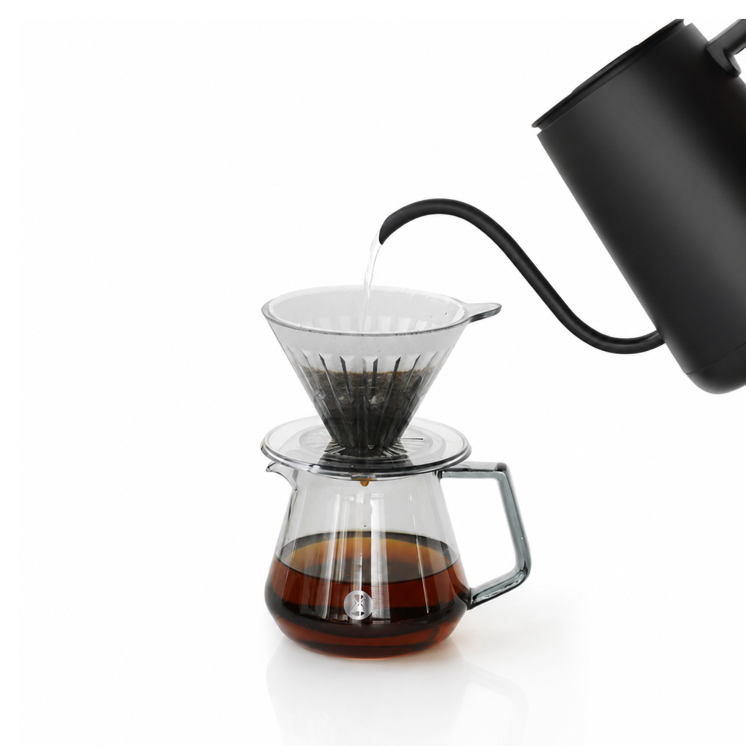 Timemore V60 Pour Over Filter Coffee Starter Kit Dripper with Filter Paper