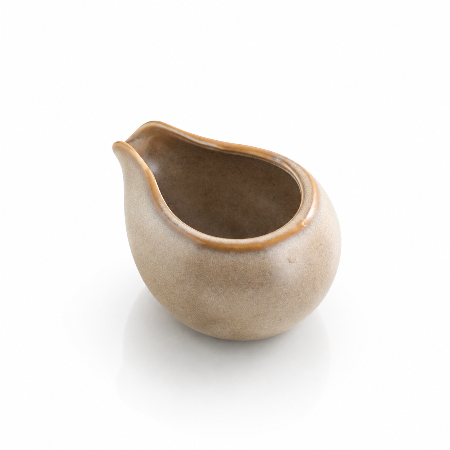 Ceramic Coffee Bean Dosing Tray - Cha He Inspired Bean Tray And Grinder Pourer