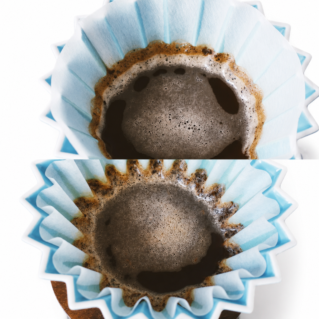 Origami Filter Paper By Cafec - Cone And Wave Coffee Paper Filters For Origami Drippers