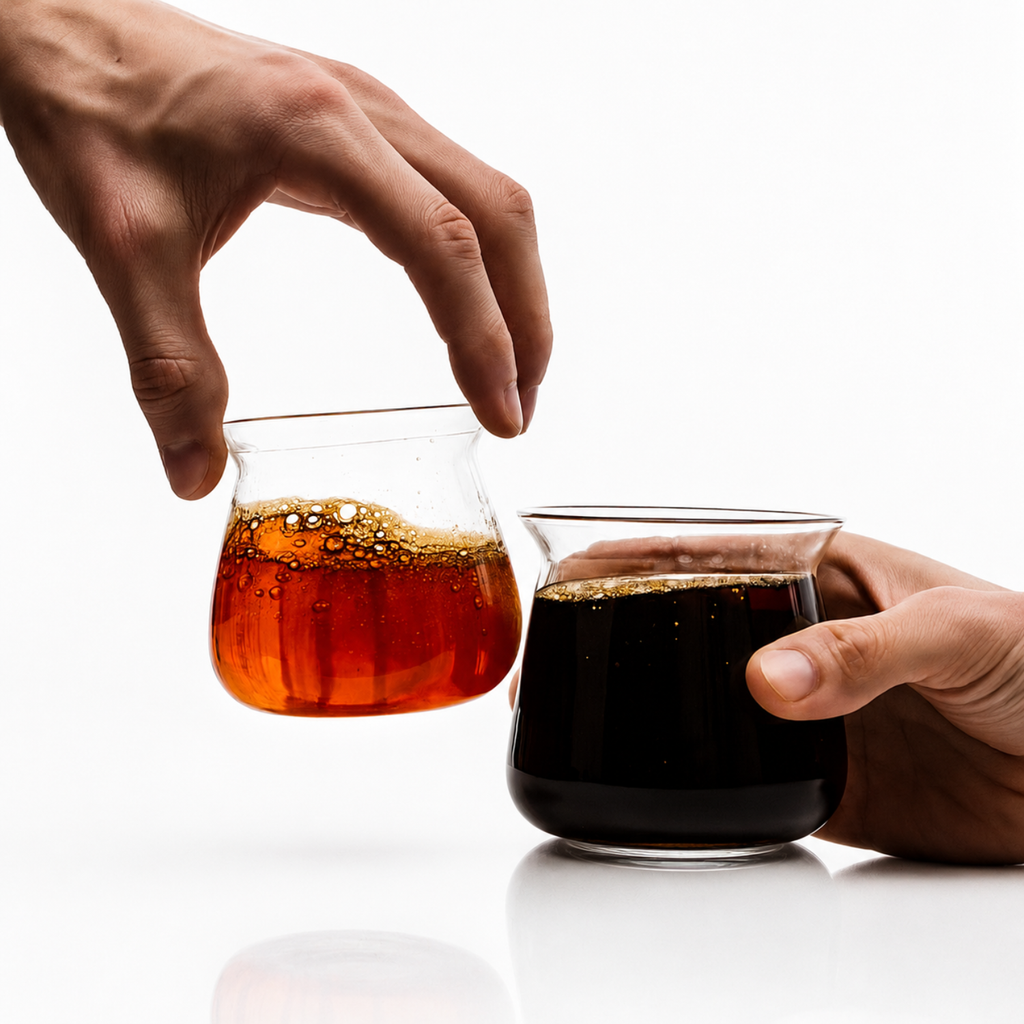 The Senses Collection Clarity And Flow Glassware Series - Sense Cup And Carafe For Specialty Coffee