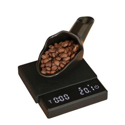 Ceramic Barista Dose and Pour Coffee Bean Scoop