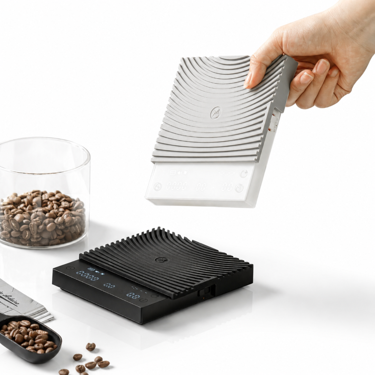 Timemore Black Mirror Coffee Scale Collection - Nano, Basic 2, Mini and Duo Precision Brewing Scales