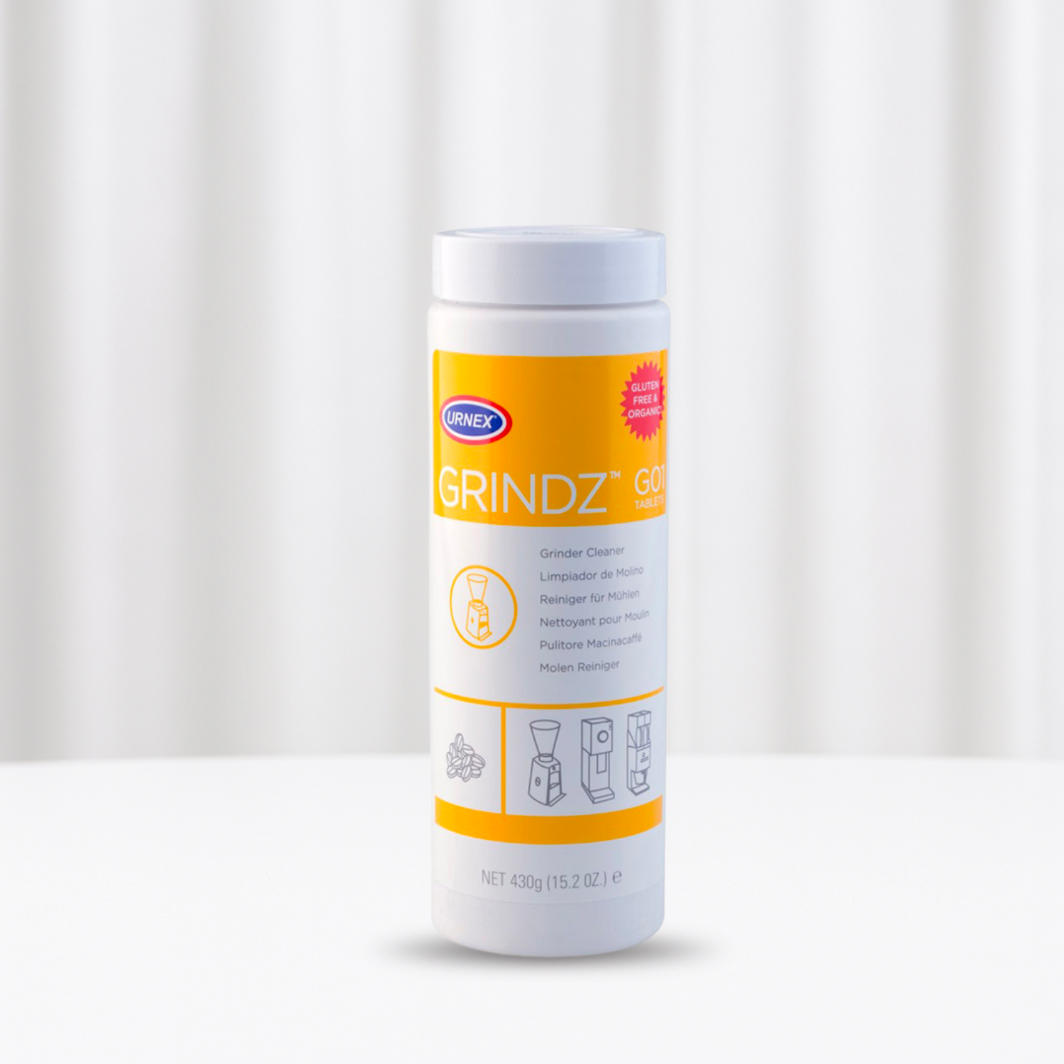 Urnex Grindz Coffee Grinder Cleaning Tablets
