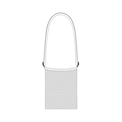 Lightweight Mesh Sling Carrier Foldable Bottle Bag