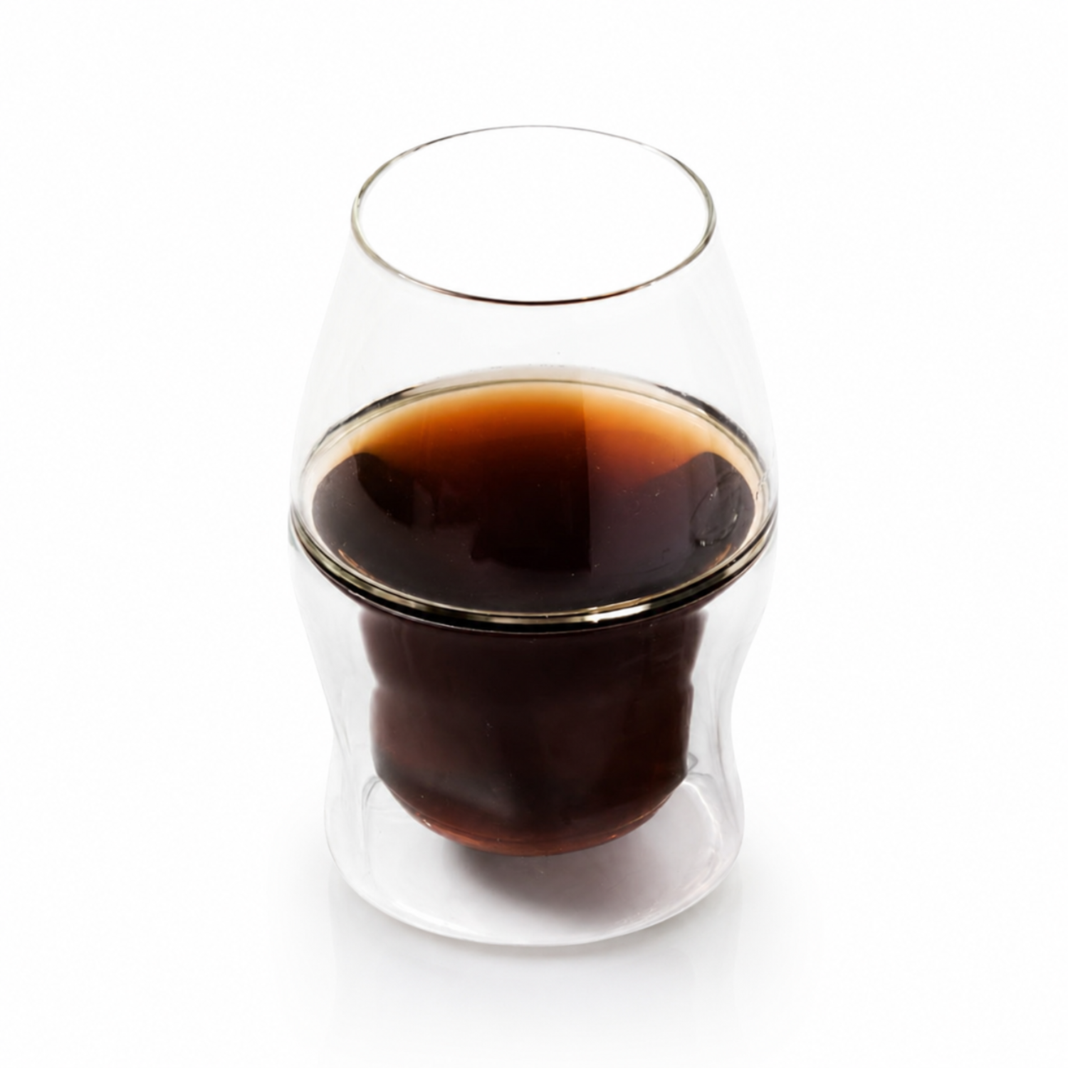 The Senses Collection Alto And Vida Double Wall Sensory Coffee Glass Set - Coffee Enhancing Tasting Cups