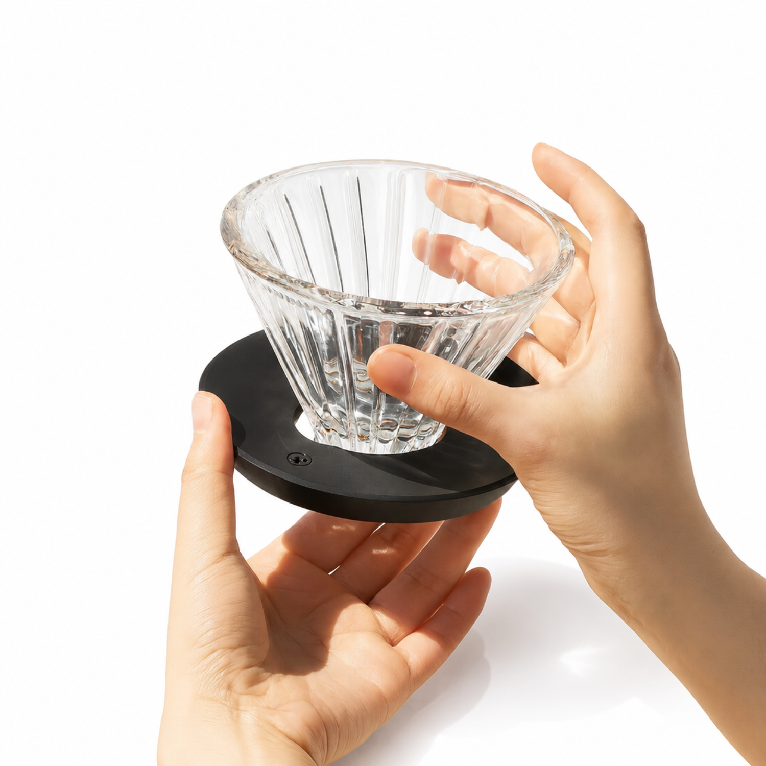 Timemore Crystal Eye Turbo V60 Glass Dripper
