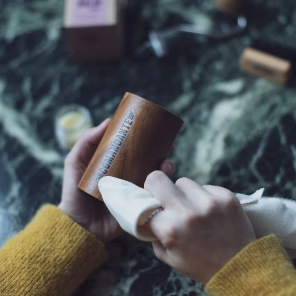 Comandante Burr Fluid & Wood Balm Set