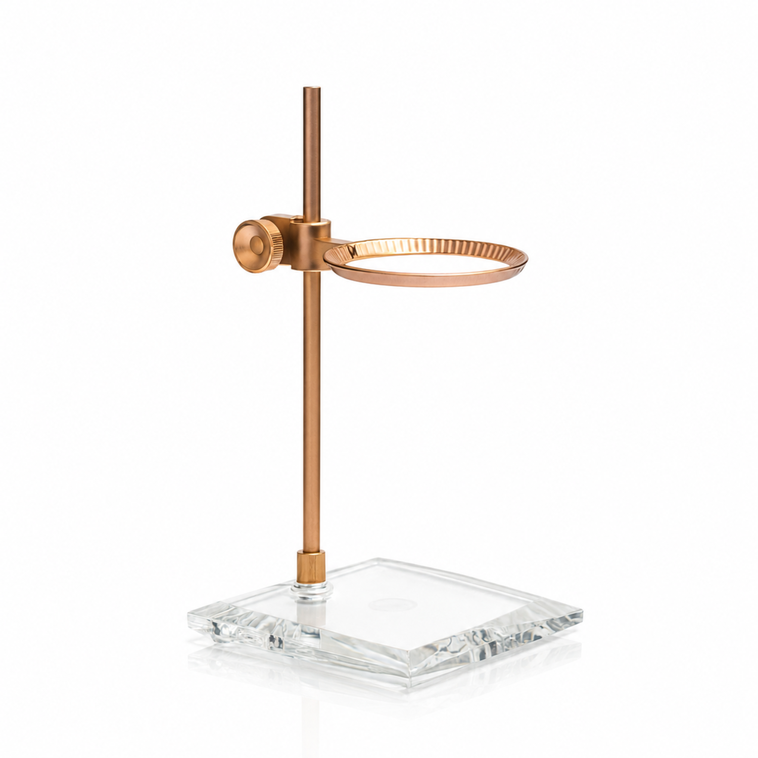Timemore Muse Adjustable Pour Over Coffee Dripper Stand with Walnut Wood or Crystal Glass Base