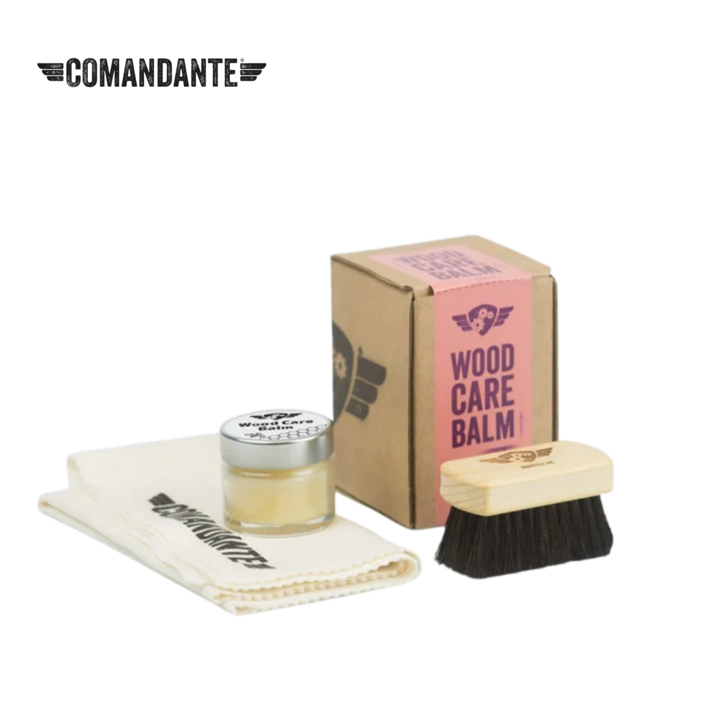 Comandante Burr Fluid & Wood Balm Set