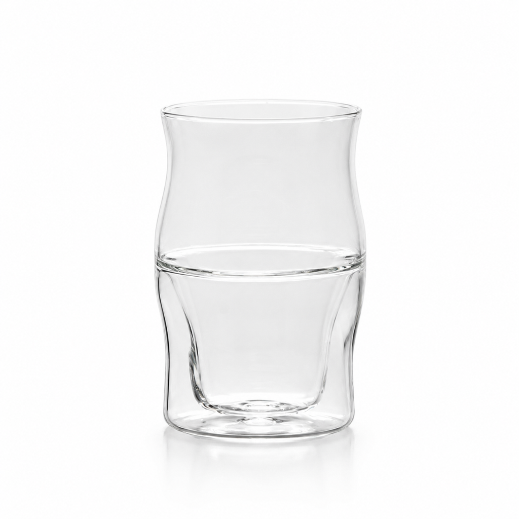 The Senses Collection Alto And Vida Double Wall Sensory Coffee Glass Set - Coffee Enhancing Tasting Cups