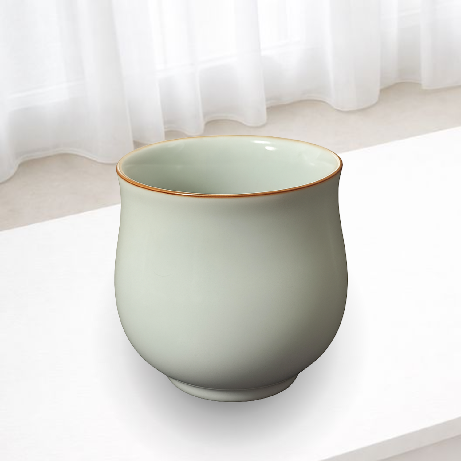 Jin Yu Glazed Sipping Teacup