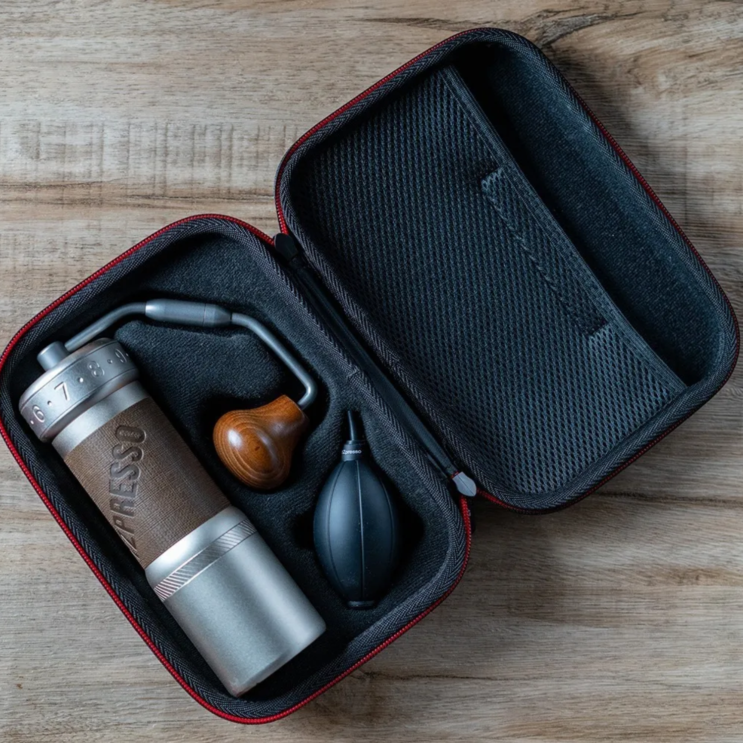 1Zpresso Coffee Hand Grinder Case & Accessories
