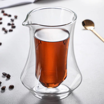 Kōan Glassware Series – Double Walled Sensory Cups & Carafe