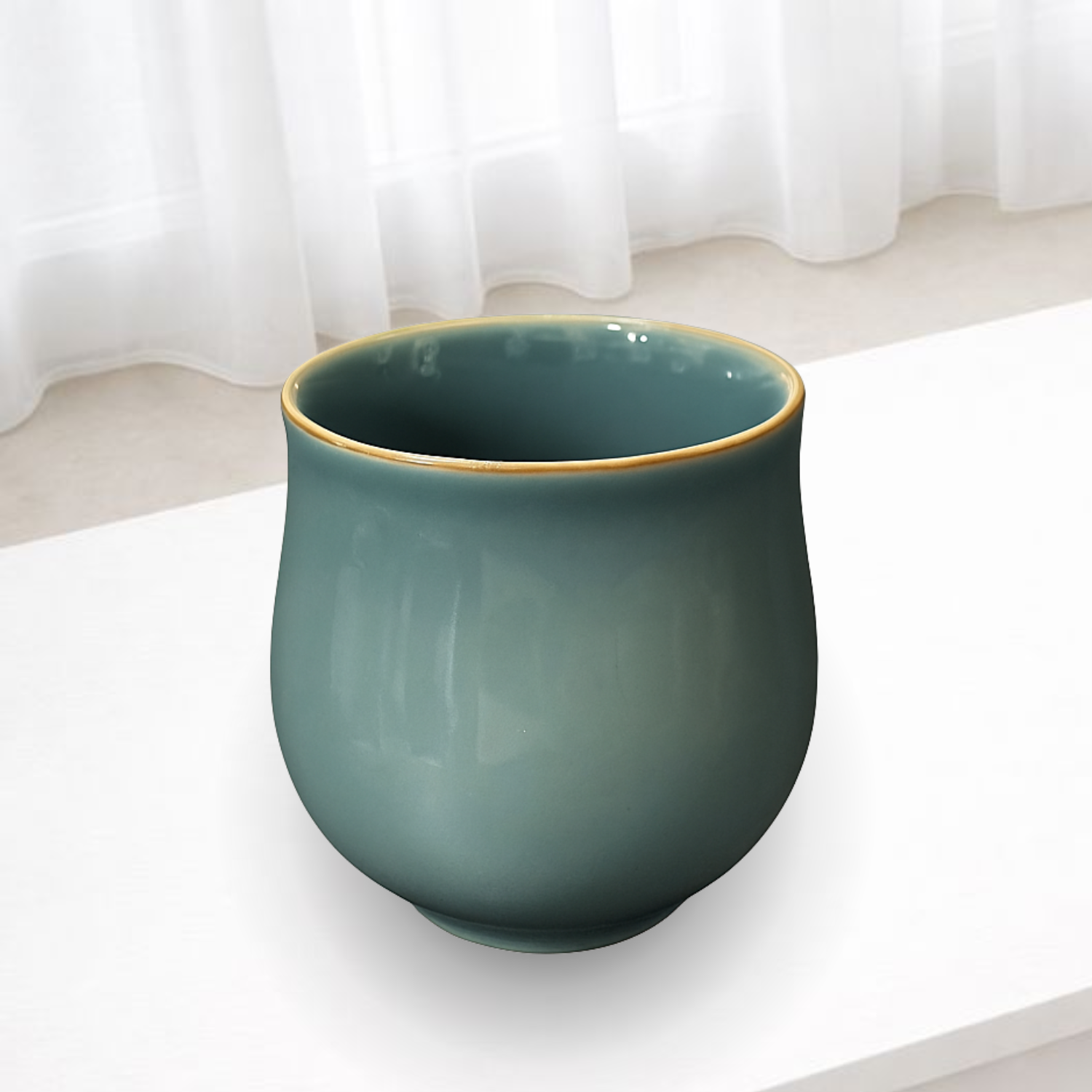 Jin Yu Glazed Sipping Teacup