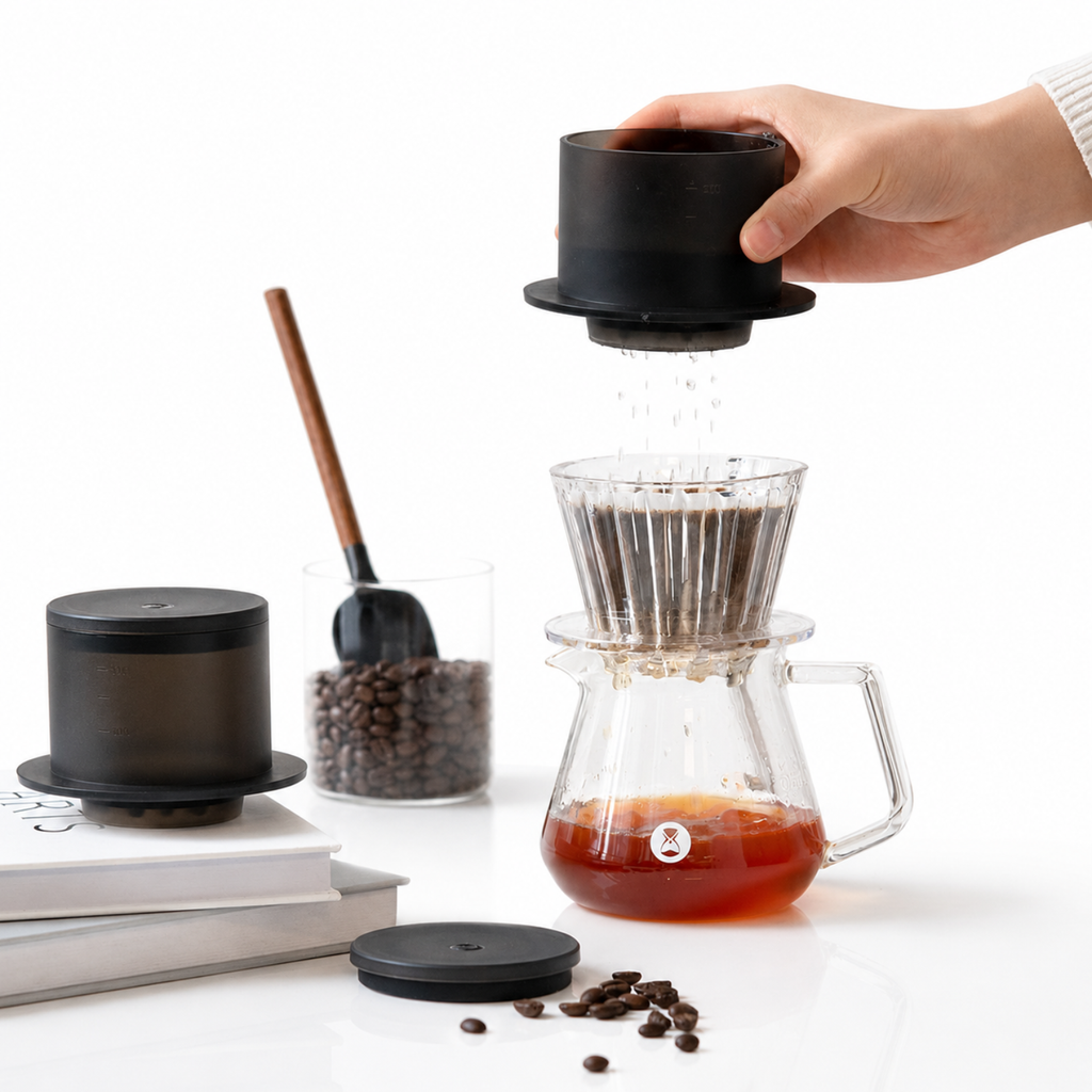 Timemore SimpleDrip Competition Pour Over Brew Assist - V60 Flow Control Dripper Tool
