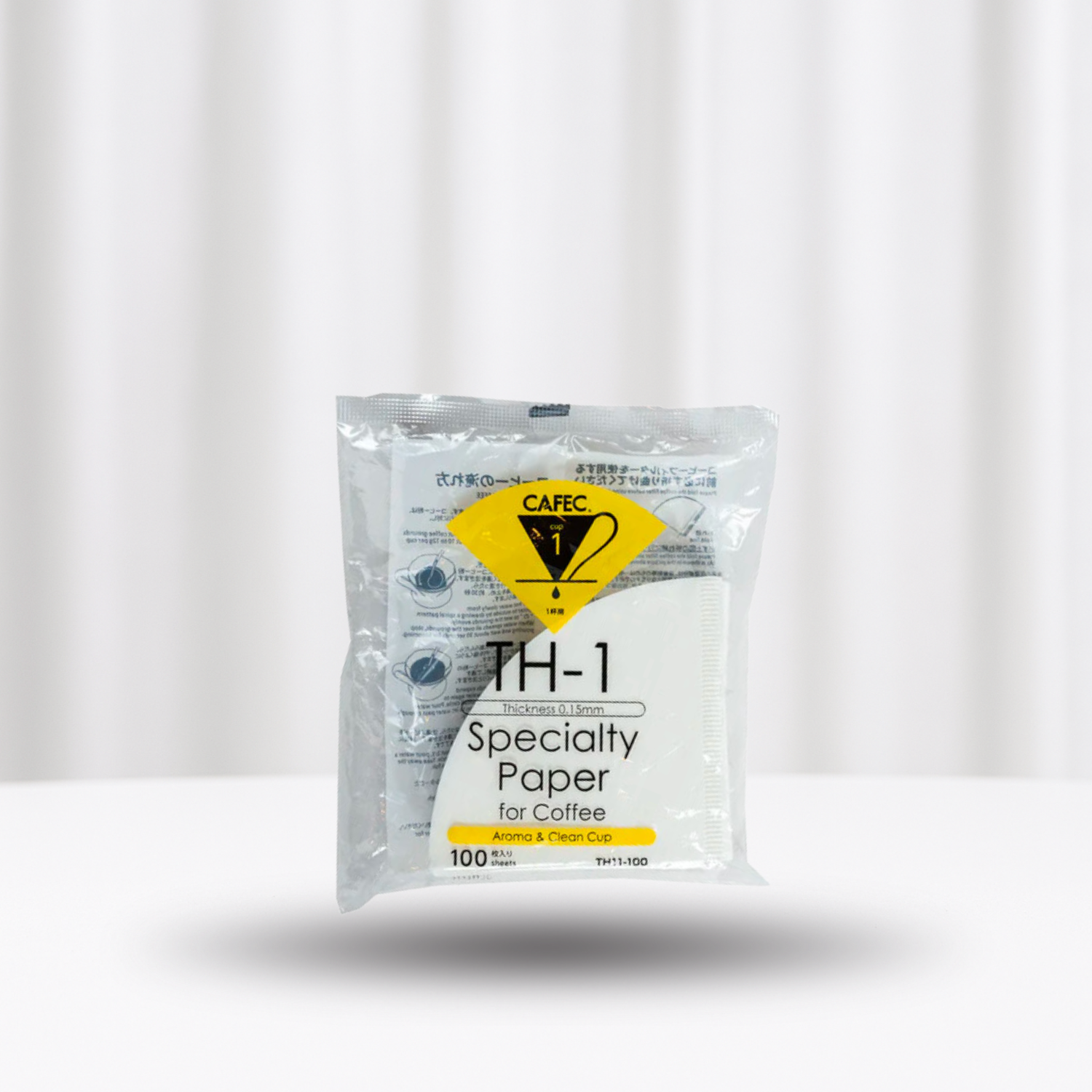 Cafec Abaca Cone Specialty Filter Paper