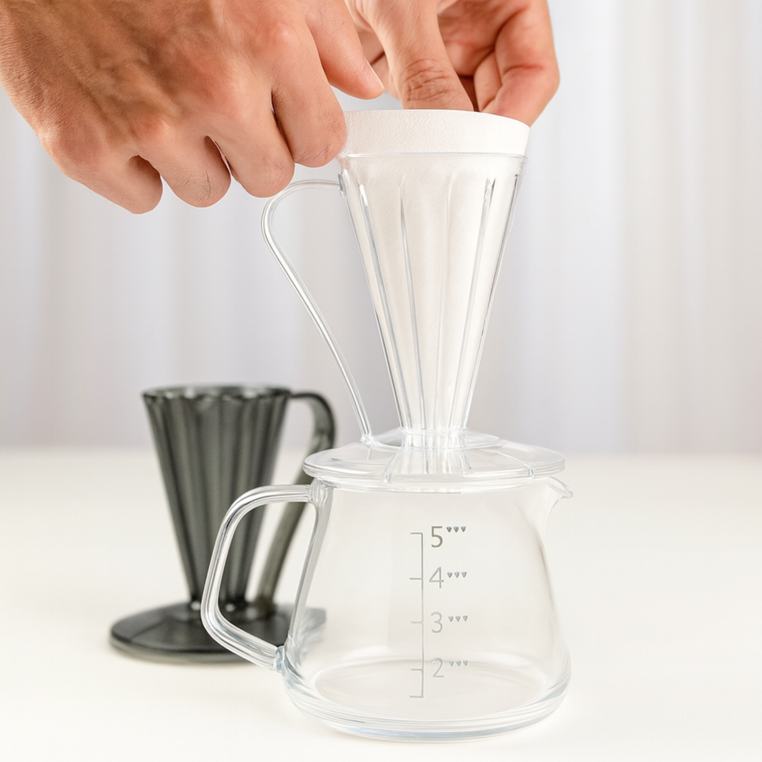 Cafec Flower Dripper & Carafe