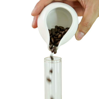 Ceramic Bean Dosing Tray Set