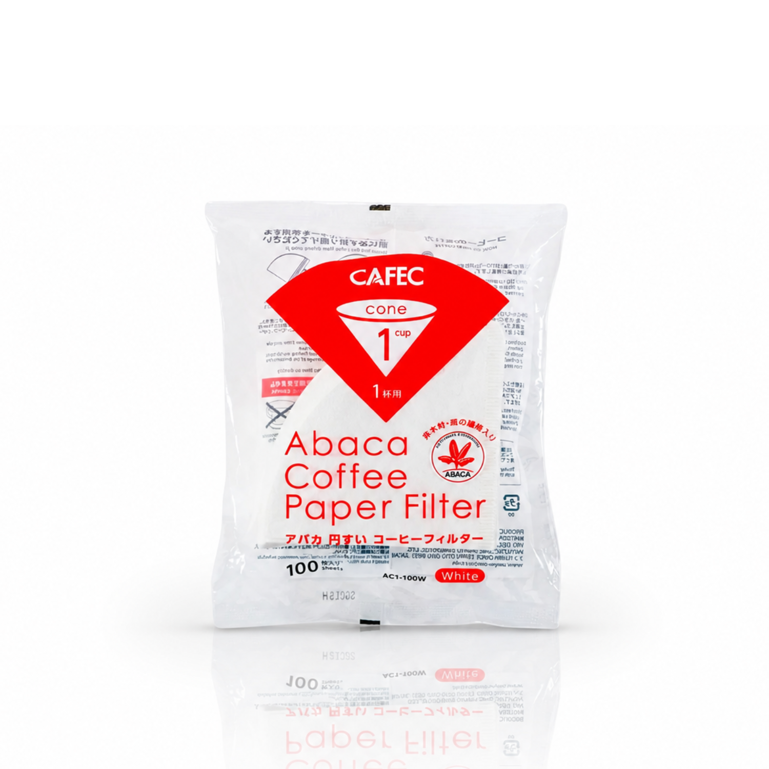 Cafec Abaca Cone Specialty Filter Paper