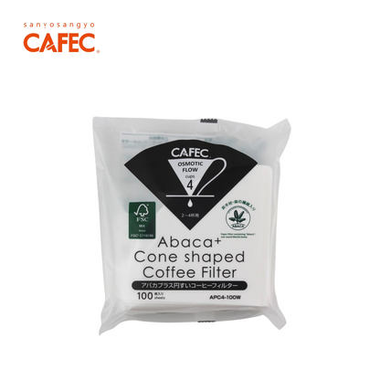 Cafec Abaca Cone Specialty Filter Paper