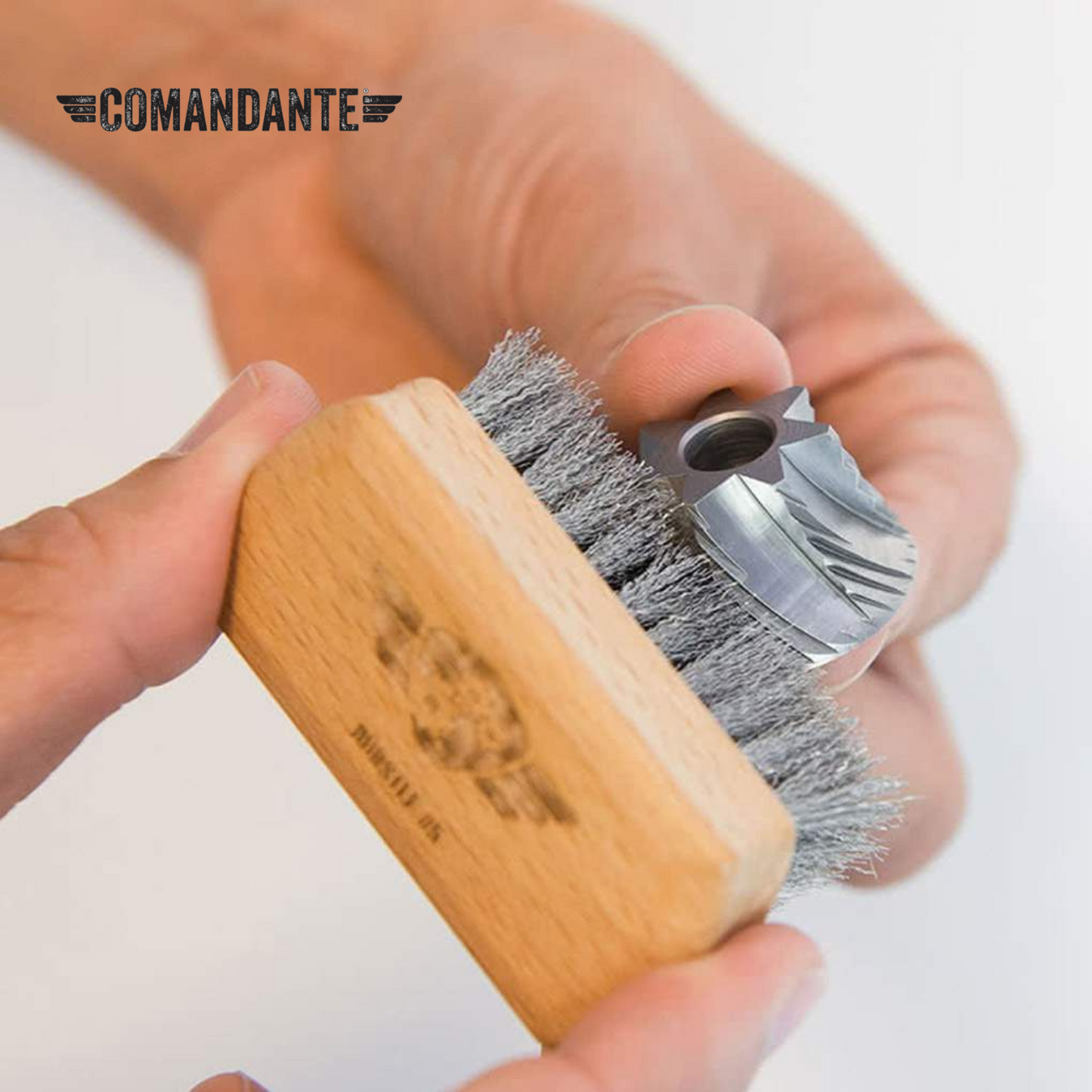 Comandante Burr Fluid & Wood Balm Set